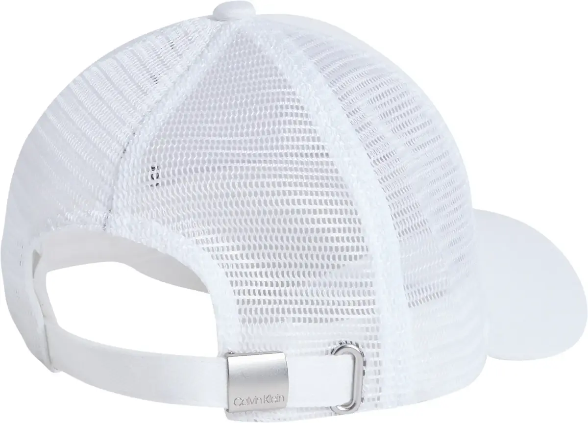 Calvin Klein MONOLOGO 5 PANEL MES, YAF Beyaz Erkek Şapka