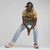 Puma ESS Logo Tee Kahverengi Erkek T-Shirt