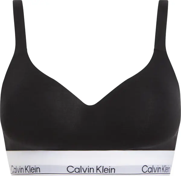 Calvin Klein LIFT BRALETTE ROLL Kadın Siyah Bralet