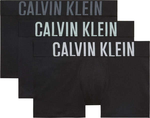 Calvin Klein TRUNK 3PK Erkek Siyah Boxer