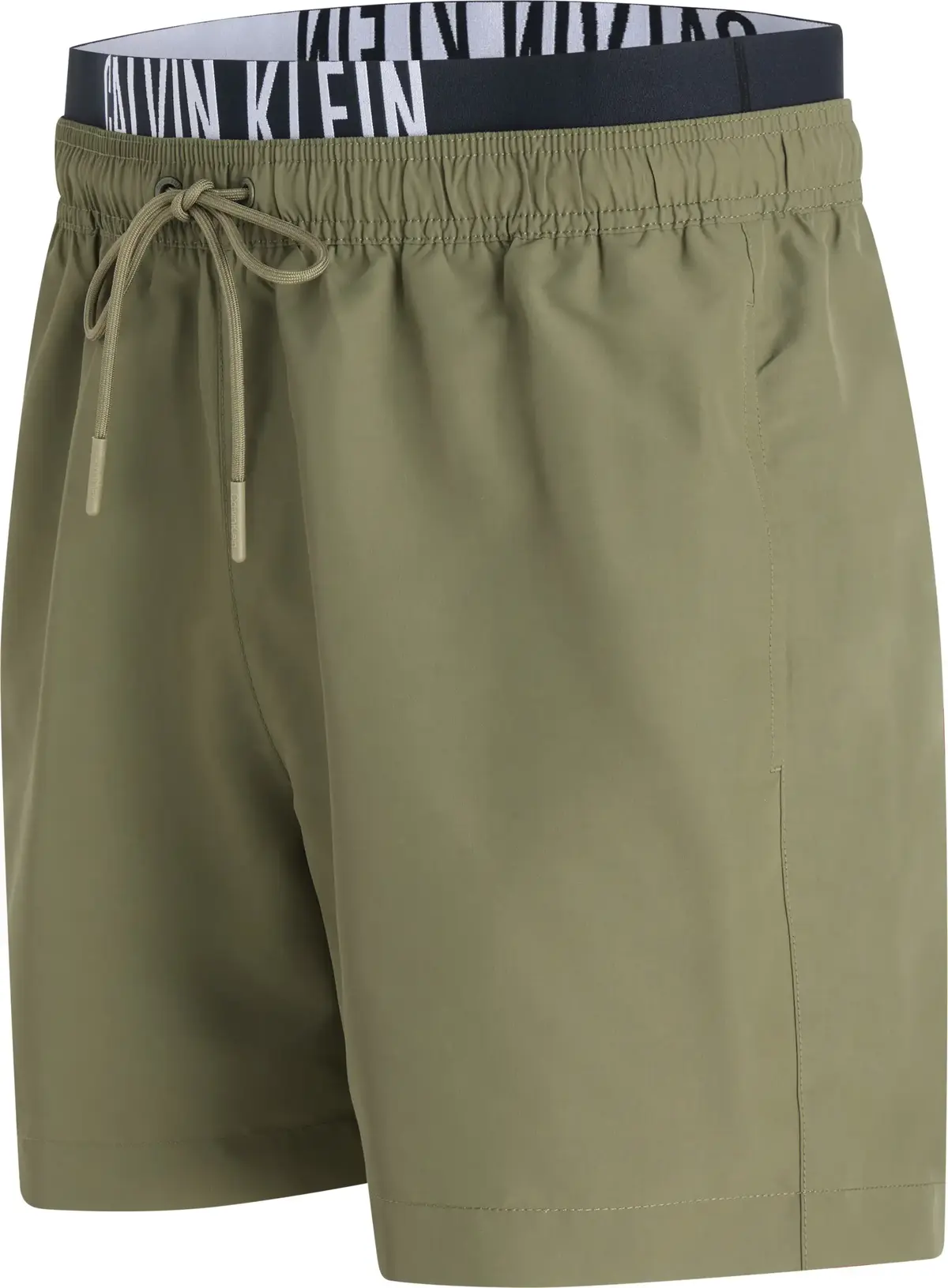 Calvin Klein MEDIUM DOUBLE WB, LB6 Yeşil Erkek Mayo