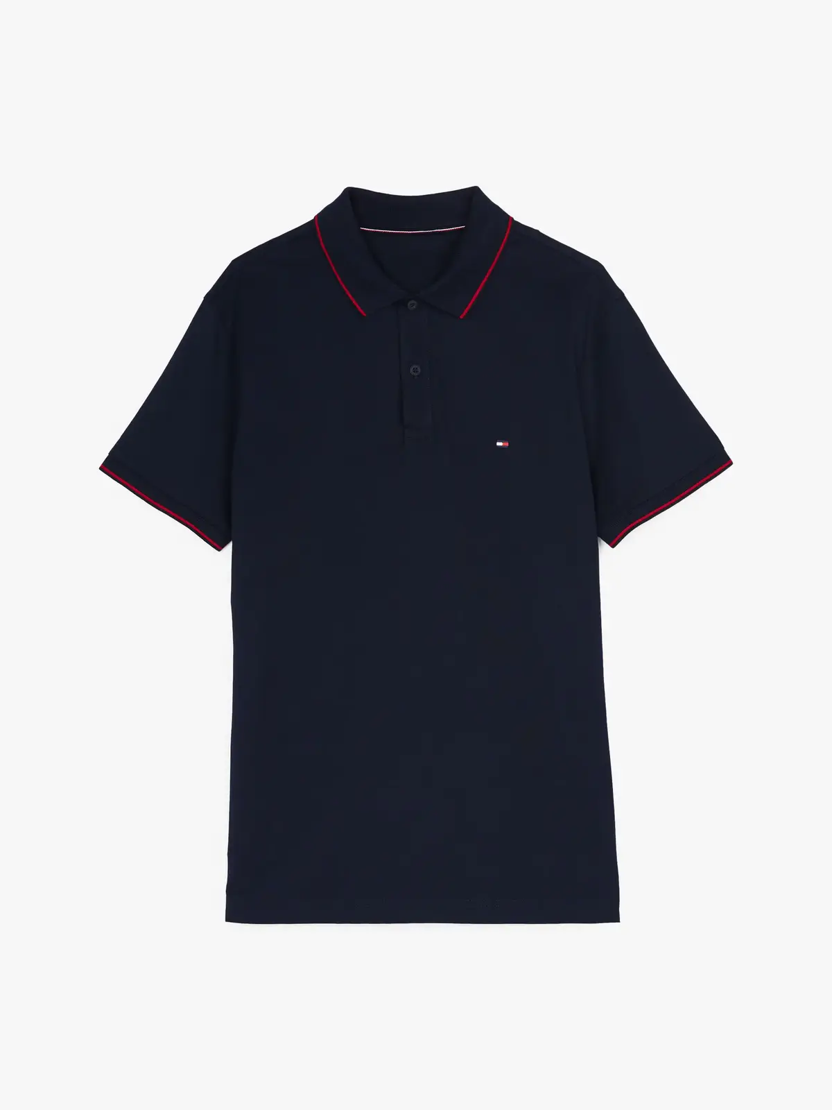 Tommy Hilfiger PERFORMANCE JERSEY R, DW5 Siyah Erkek T-Shirt & Polo