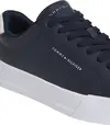 Tommy Hilfiger TH COURT LTH DETAIL, DW5 Siyah Erkek Spor Ayakkabı & Sneaker