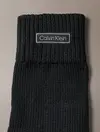 Calvin Klein PATCH WOOL KNITTED GLOVES Siyah Erkek Eldiven
