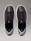 Calvin Klein LOW TOP LACE UP LTH, BEH Siyah Erkek Günlük Spor Ayakkabı