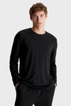 Calvin Klein L/S SWEATSHIRT, P7A Erkek Siyah Sweatshirt