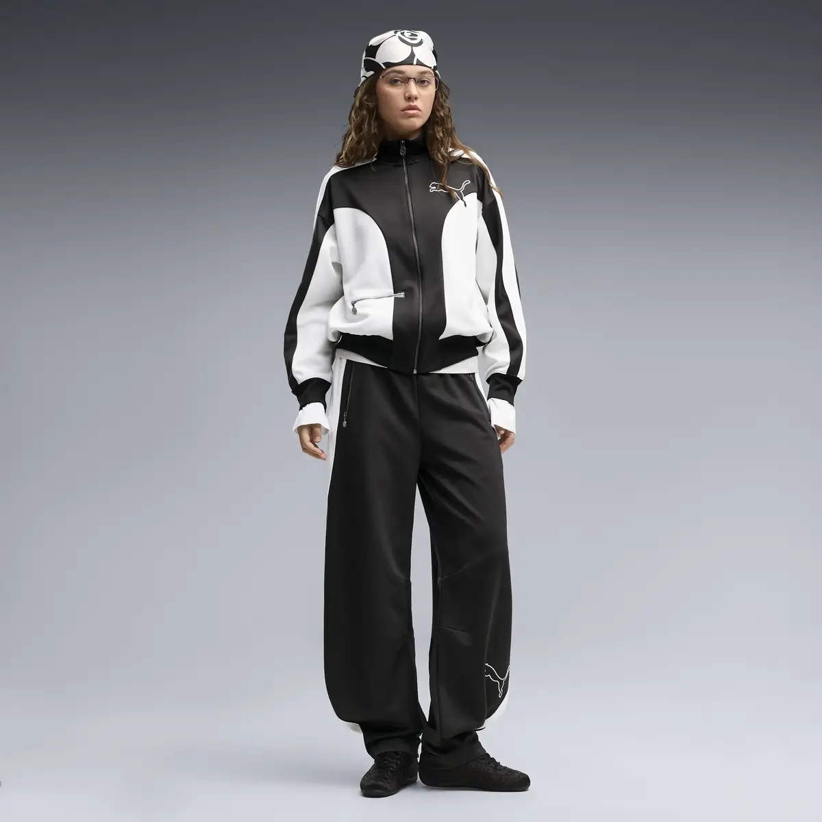 Puma T7 Relaxed Track Jacket Siyah Kadın Ceket