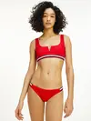 Tommy Hilfiger CHEEKY BIKINI Kadın Kırmızı Bikini Altı