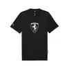 Puma Ferrari Tonal Shield Tee Siyah Erkek T-Shirt