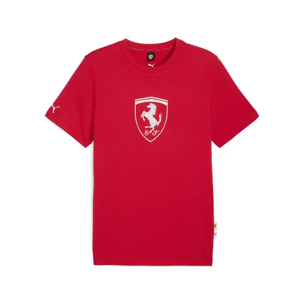 Puma Ferrari Tonal Shield Tee Kırmızı Erkek T-Shirt