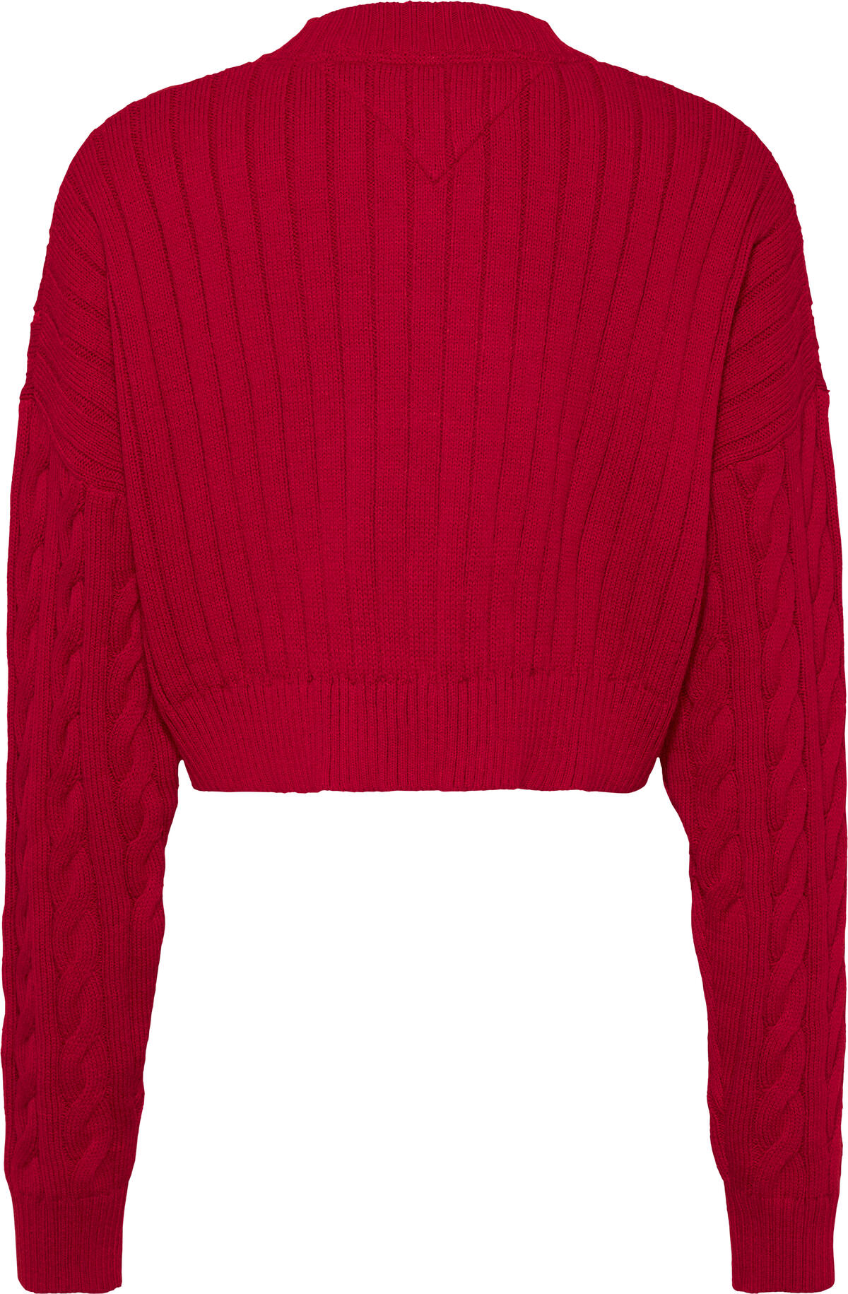 Tommy Hilfiger TJW BXY CENTER FLAG Kadın Kırmızı Kazak