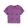 PUMA WARDROBE ESS Baby Tee Mor Kadın Crop