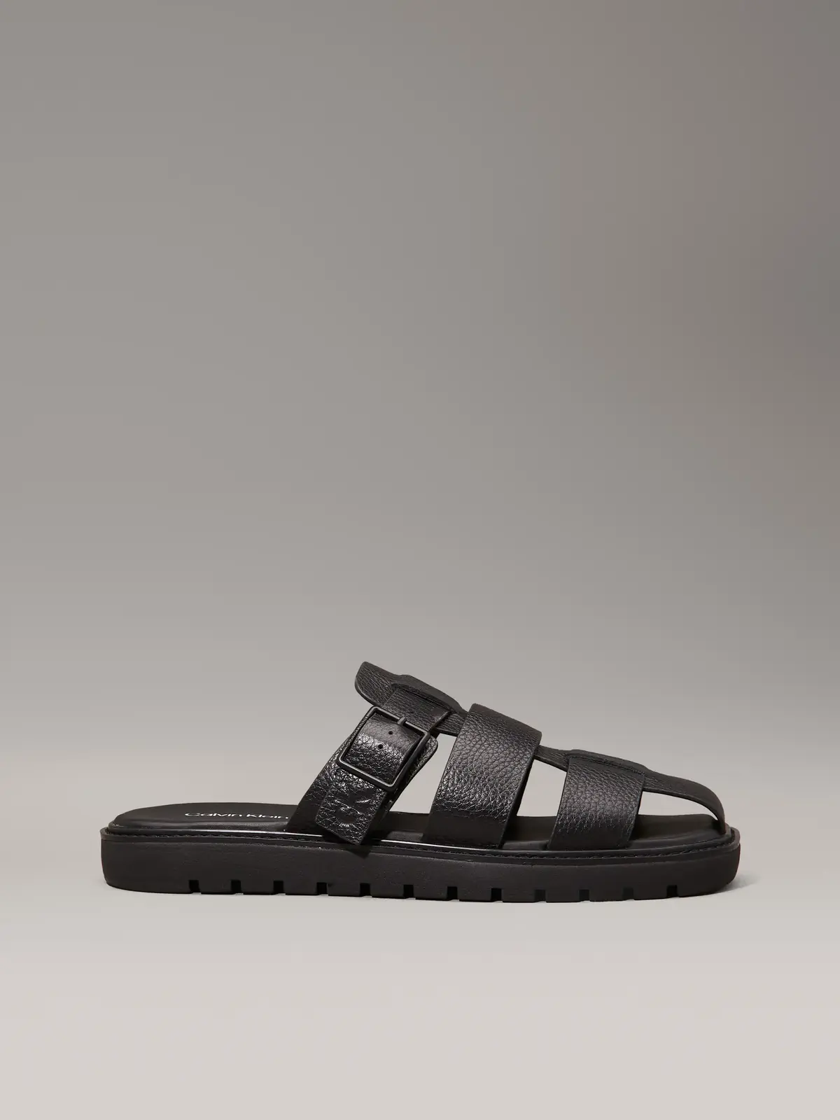 Calvin Klein SQ MOLDED SANDAL FIS, 0GJ Siyah Erkek Terlik