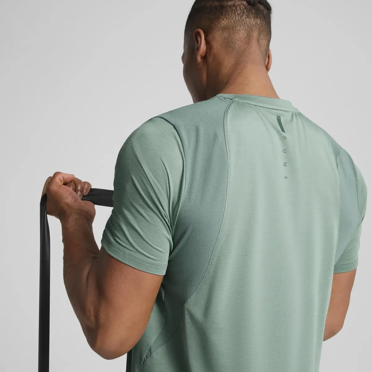 PUMA CLOUDSPUN THERMOADAPT TEE Yeşil Erkek T-Shirt