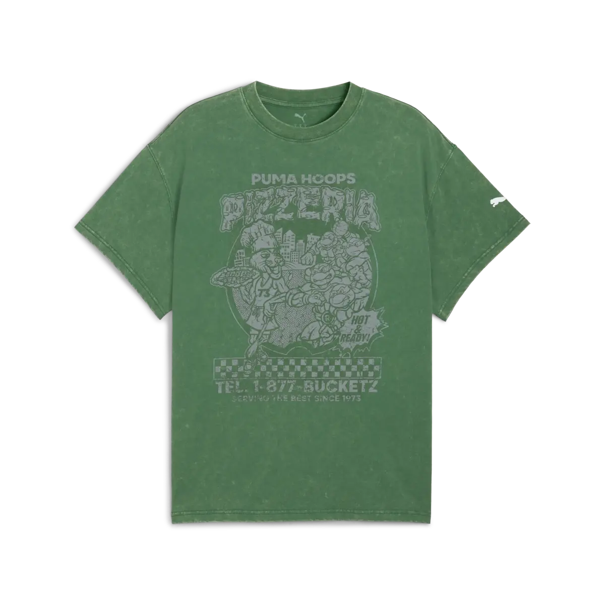 Puma Hoops x TMNT Tee I Beyaz Erkek T-Shirt & Polo
