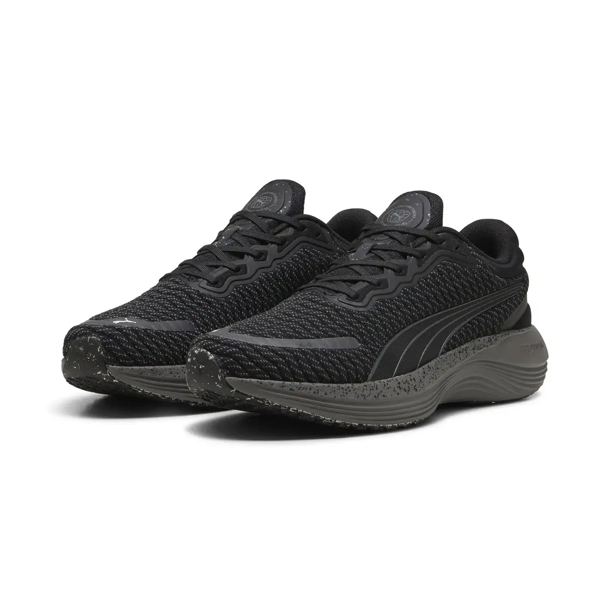 Puma Scend Pro Better Knit Siyah Erkek Yürüyüş ve Koşu Ayakkabısı