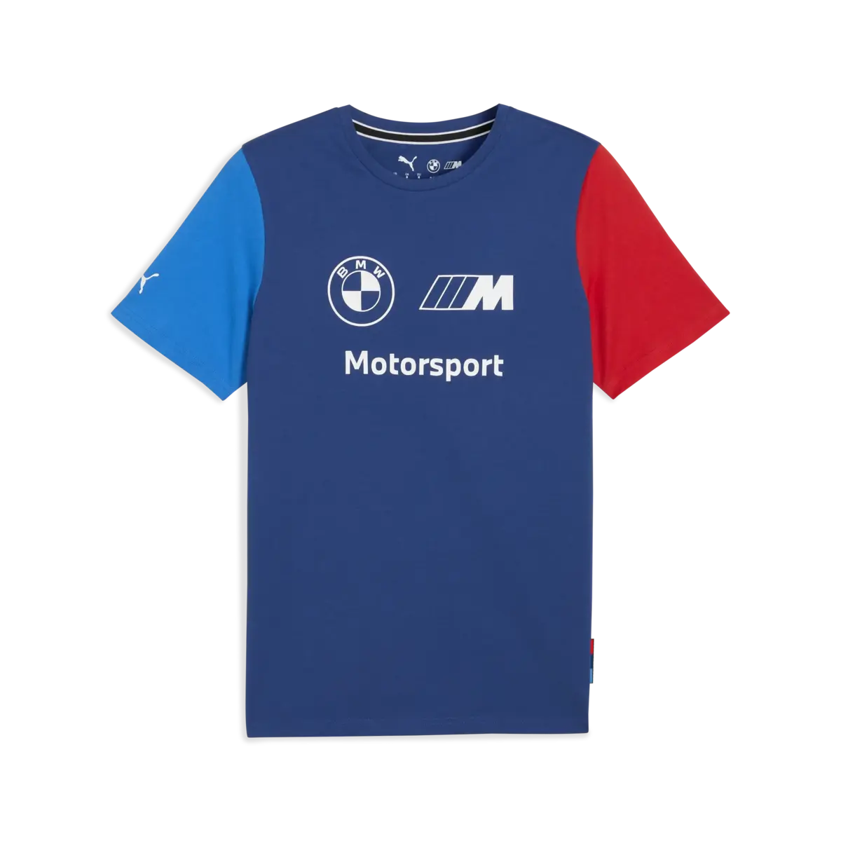 Puma BMW MMS ESS Logo Tee Mavi Erkek T-Shirt & Polo