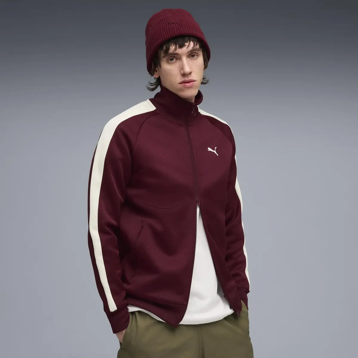 Puma T7 ALWAYS ON Track Jacket Kırmızı Erkek Ceket