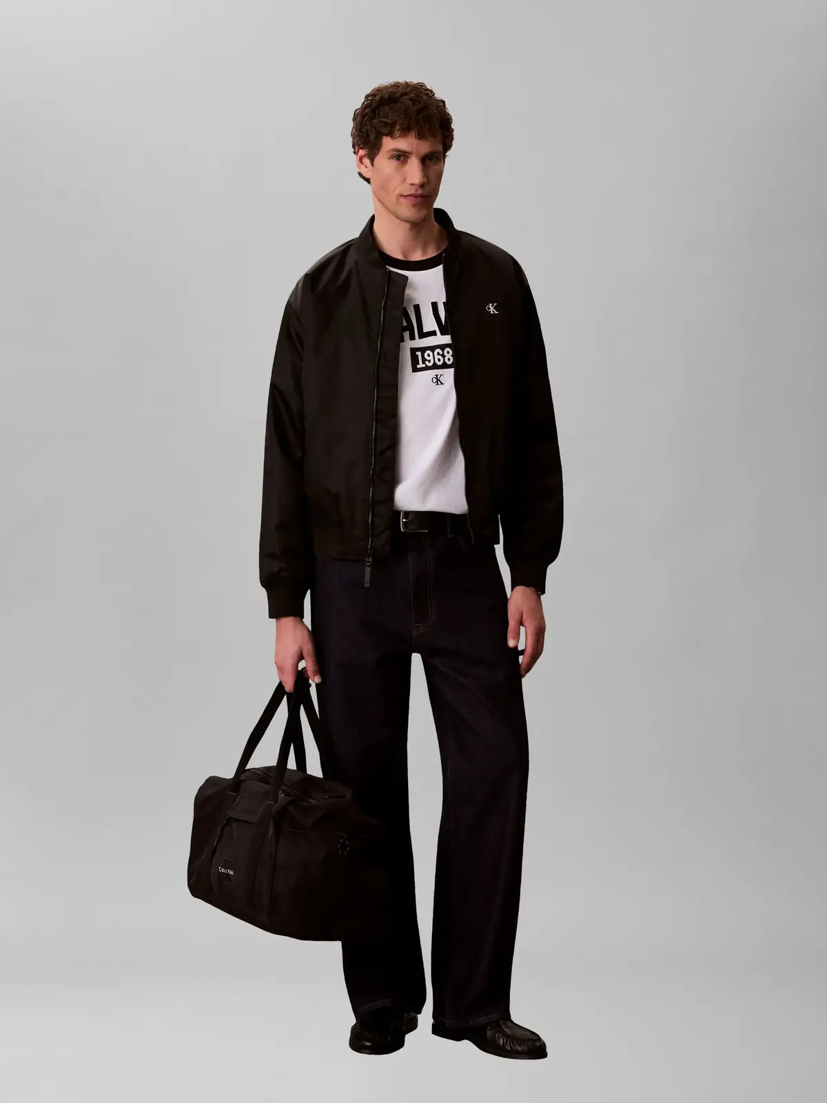 Calvin Klein BOLD DUFFLE Siyah Spor Çanta