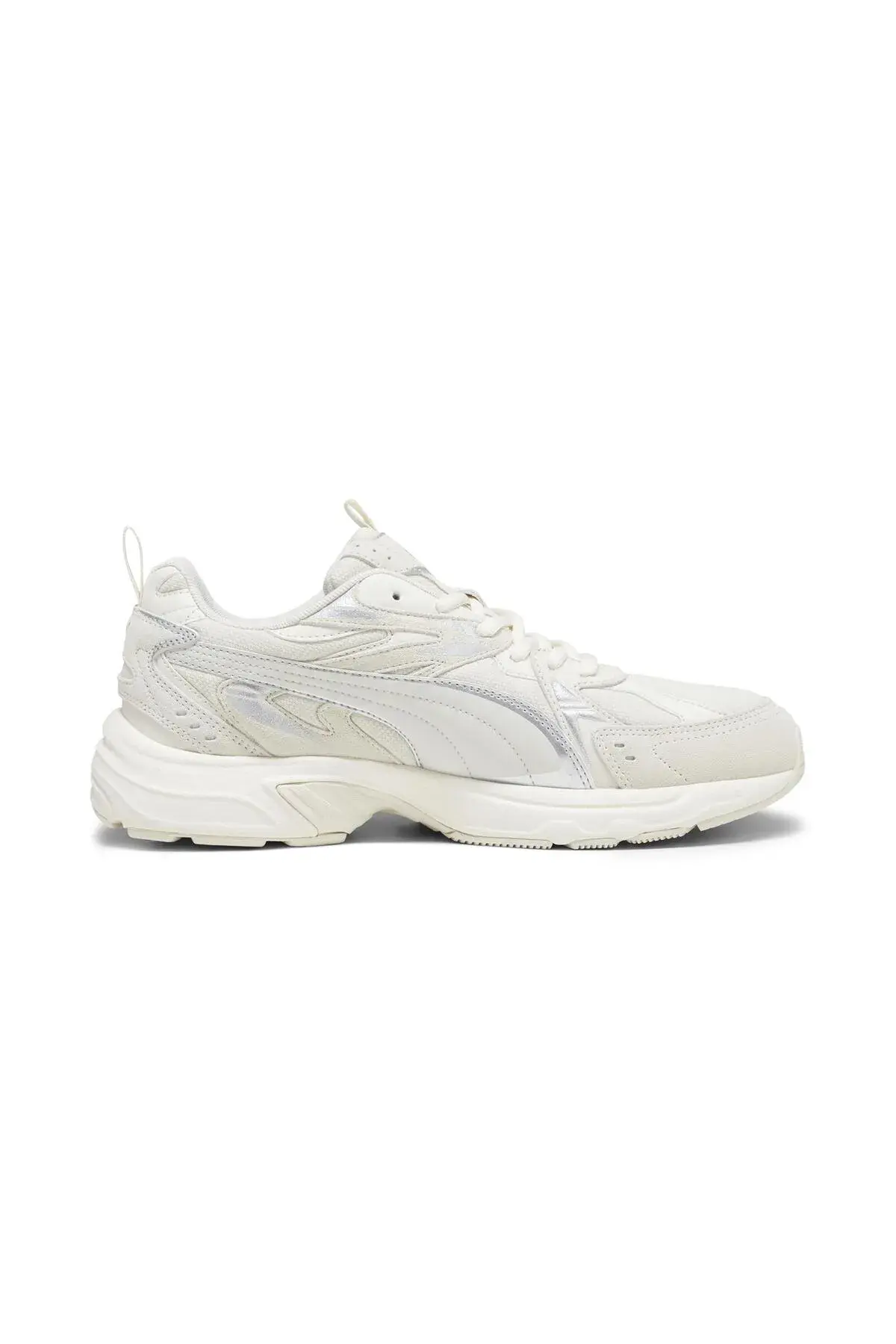 Puma Milenio Tech Suede Kırık Beyaz Unisex Günlük Spor Ayakkabı