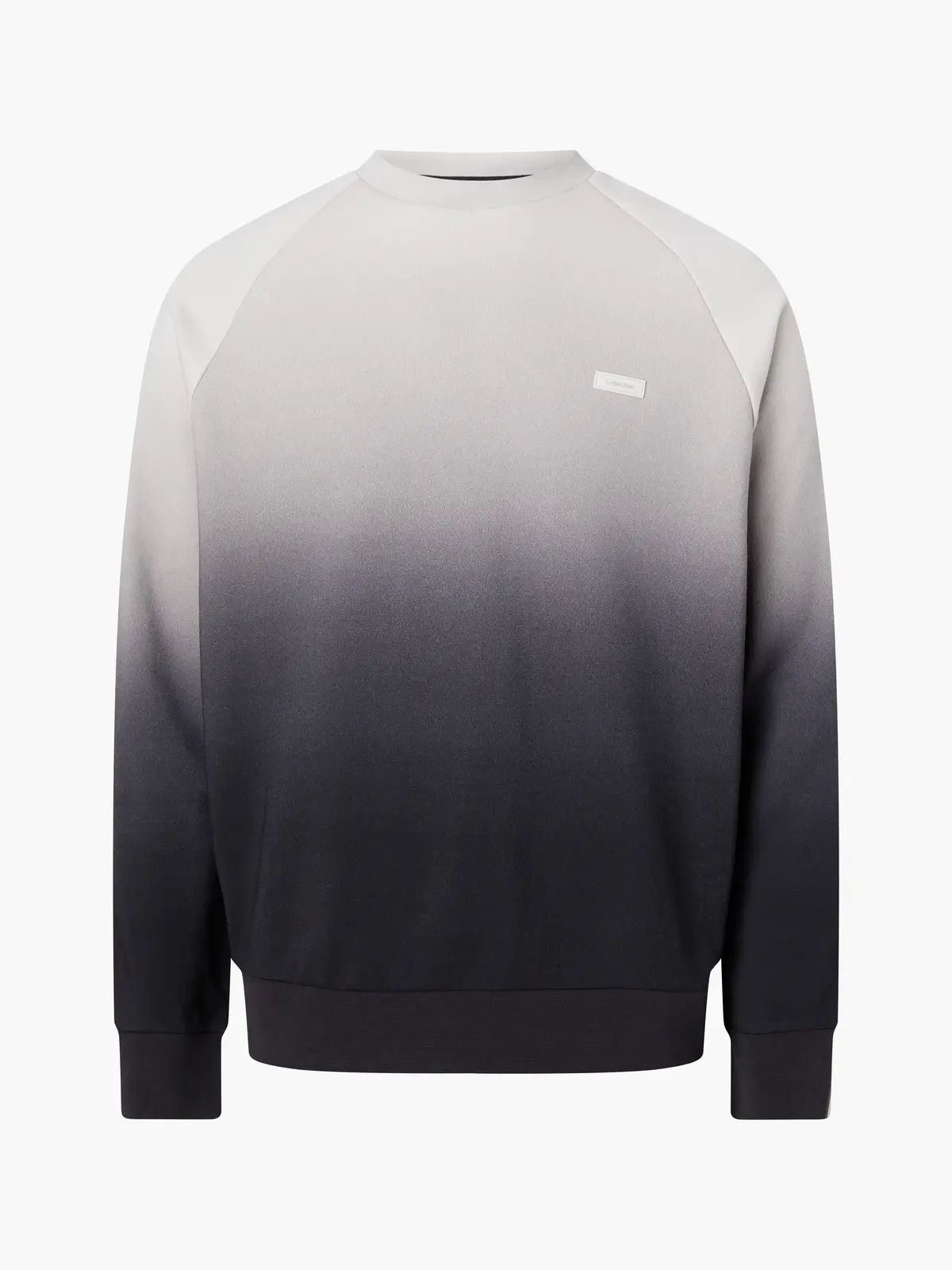 Calvin Klein OMBRE TERRY SWEATSHI Erkek Bej Sweatshirt