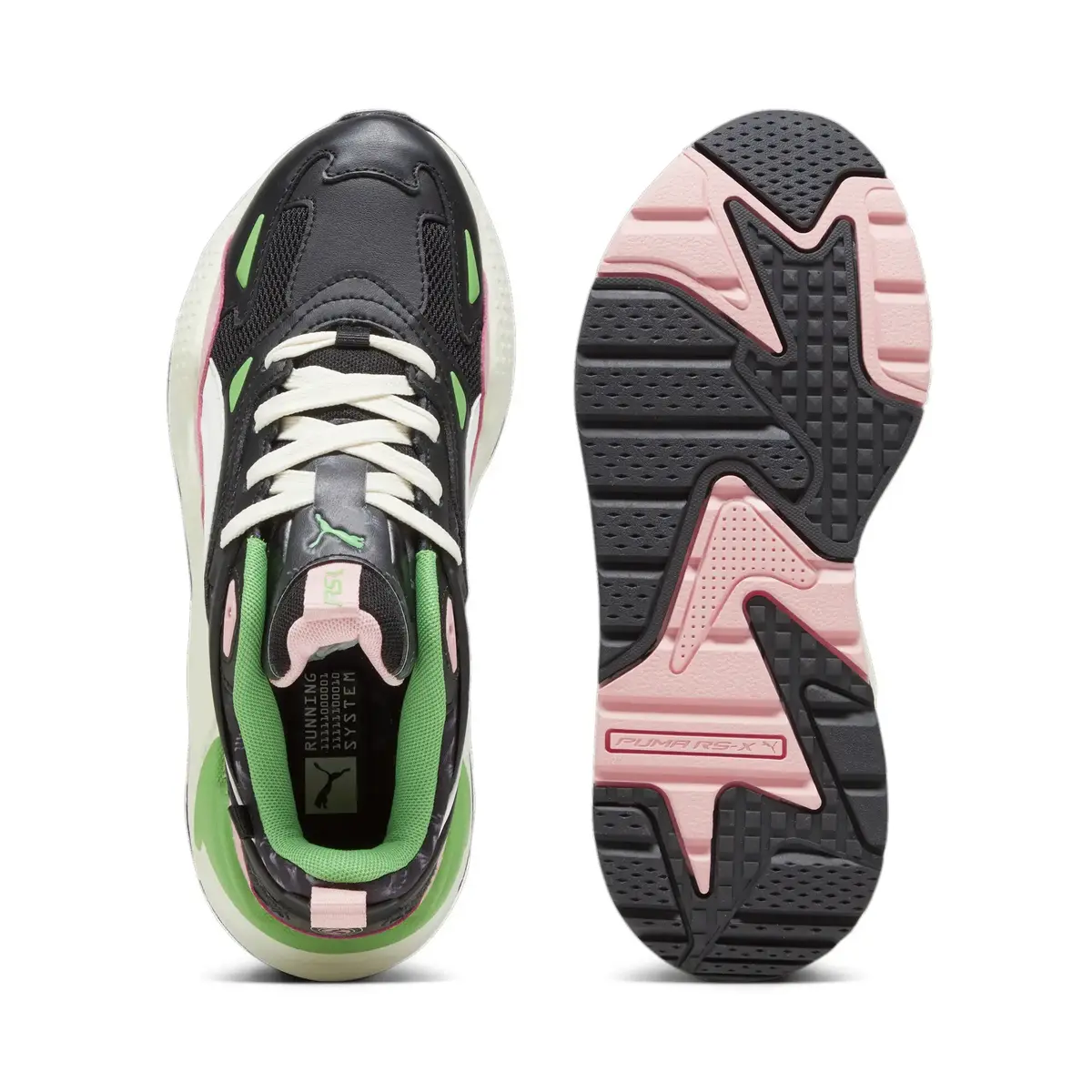 Puma RS-X Efekt WOTB Wns Siyah Kadın Günlük Spor Ayakkabı