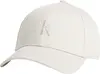 Calvin Klein MONO LOGO EMBRO CAP Kadın Krem Şapka