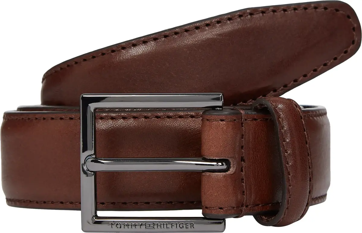 Tommy Hilfiger HUDSON LEATHER 3.0, GB6 Kahverengi Erkek Kemer