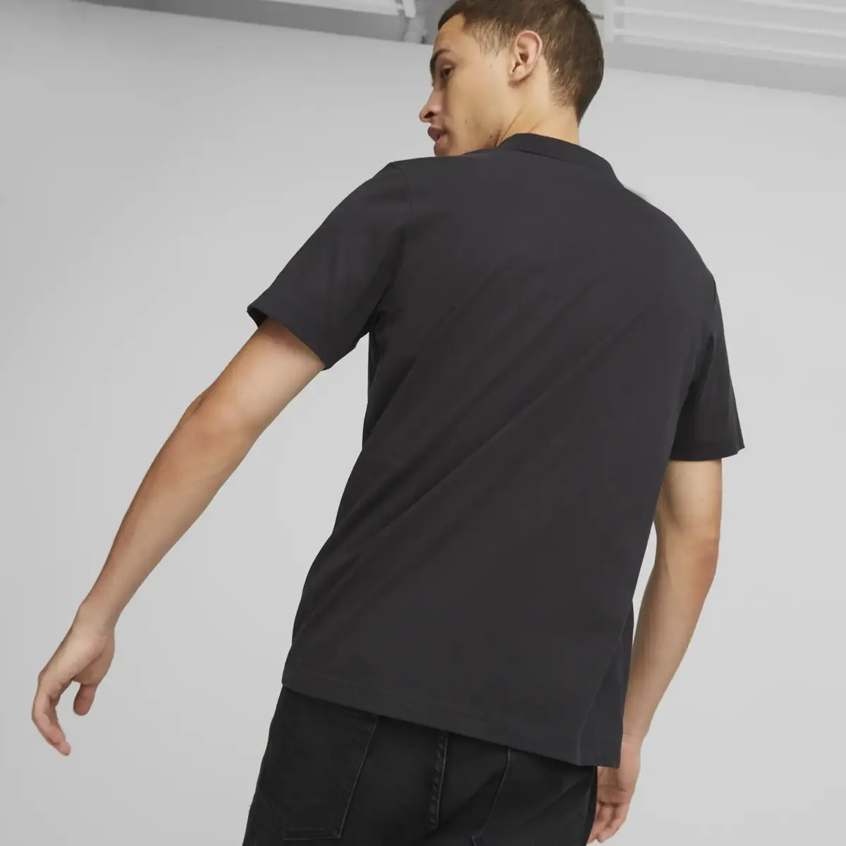 Puma BMW MMS ESS Polo Siyah Erkek Polo T-shirt