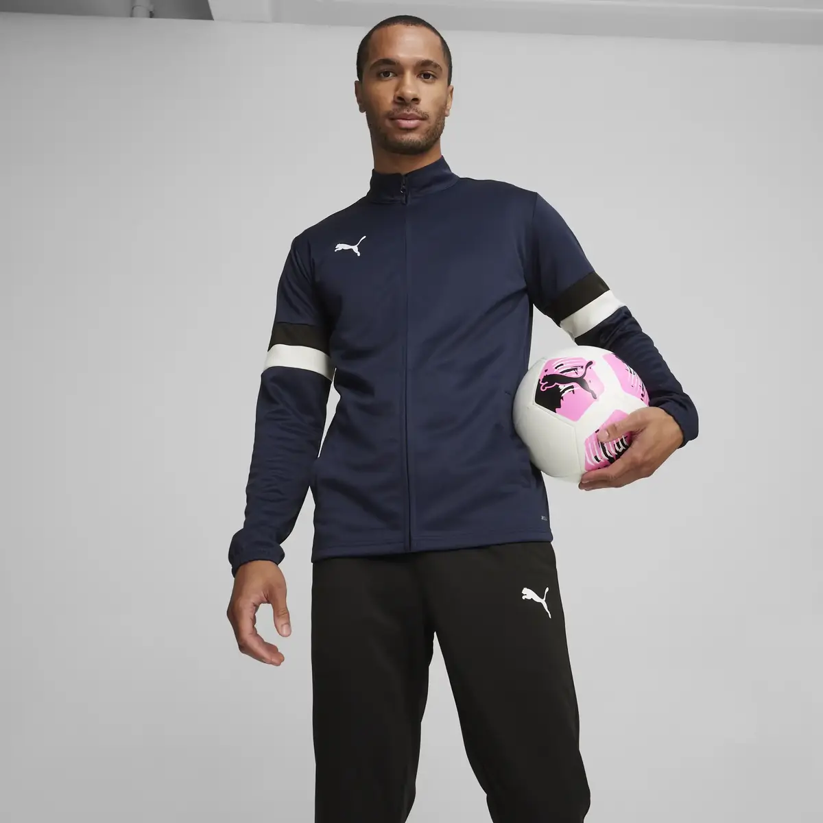 Puma teamRISE Tracksuit Lacivert Erkek Eşofman Takımı