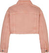Calvin Klein COLOURED CROPPED DEN Kadın Turuncu Kot Ceket