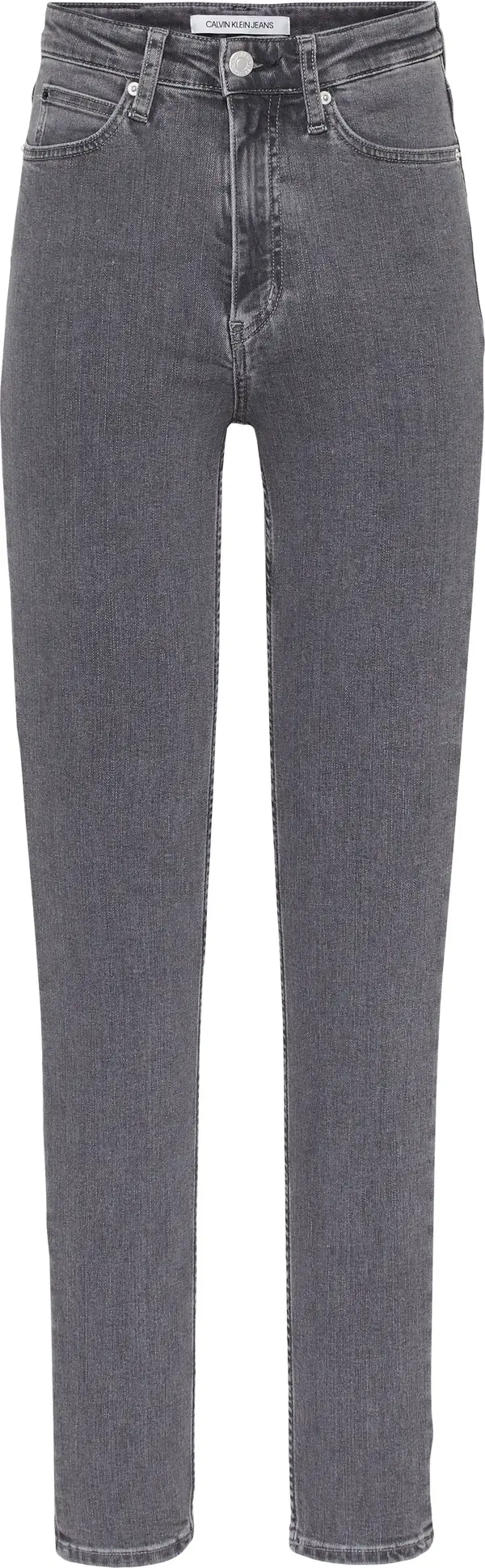 Calvin Klein CKJ 010 HIGH RISE SK Kadın Antrasit Kot Pantolon