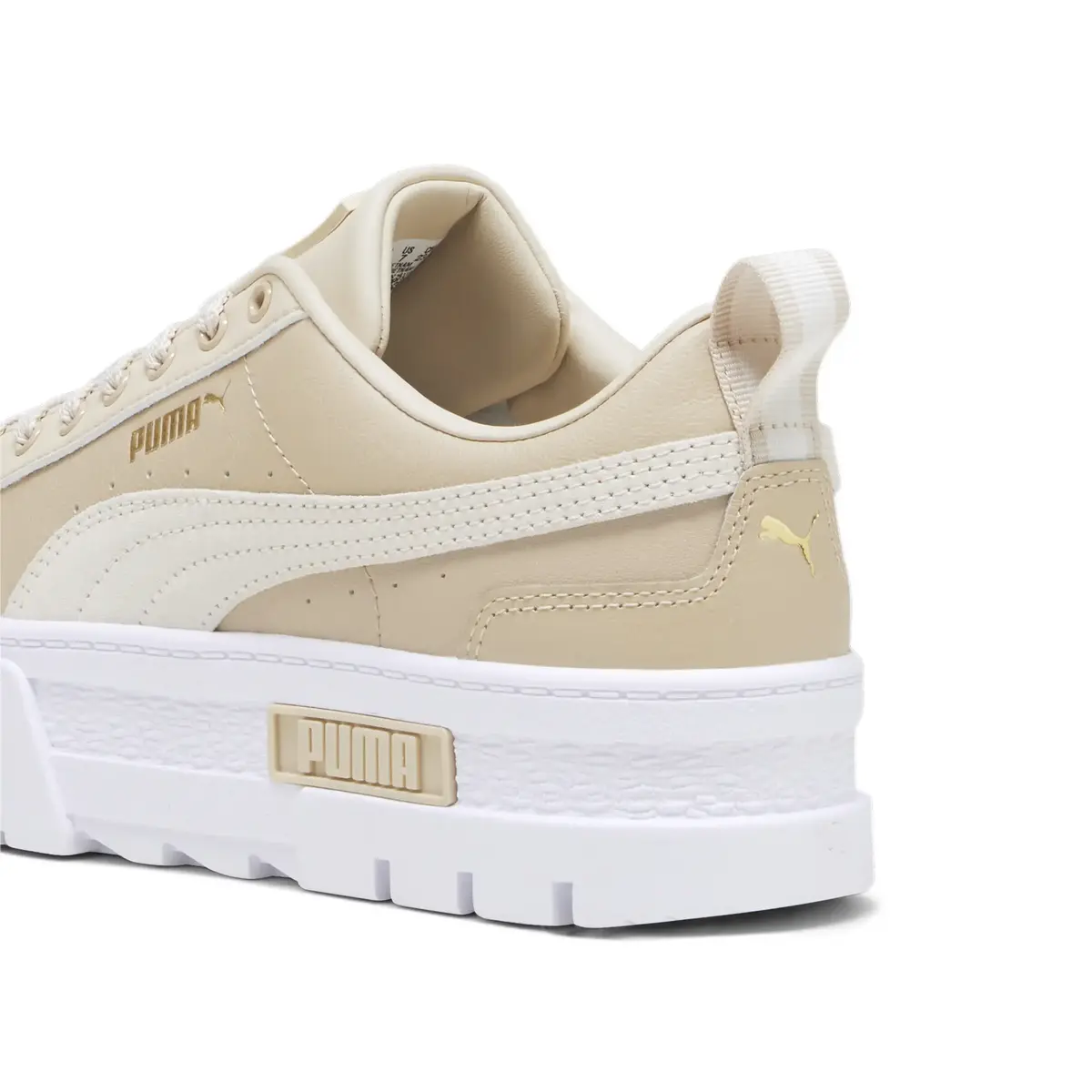 Puma Mayze Lth Wns Bej Kadın Günlük Spor Ayakkabı