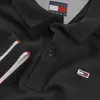 Tommy Hilfiger TJM SLIM FLAG CUFF P, BDS Siyah Erkek T-Shirt & Polo