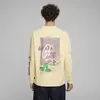 PUMA x MARTÍ SAWE Longsleeve Krem Erkek Sweatshirt