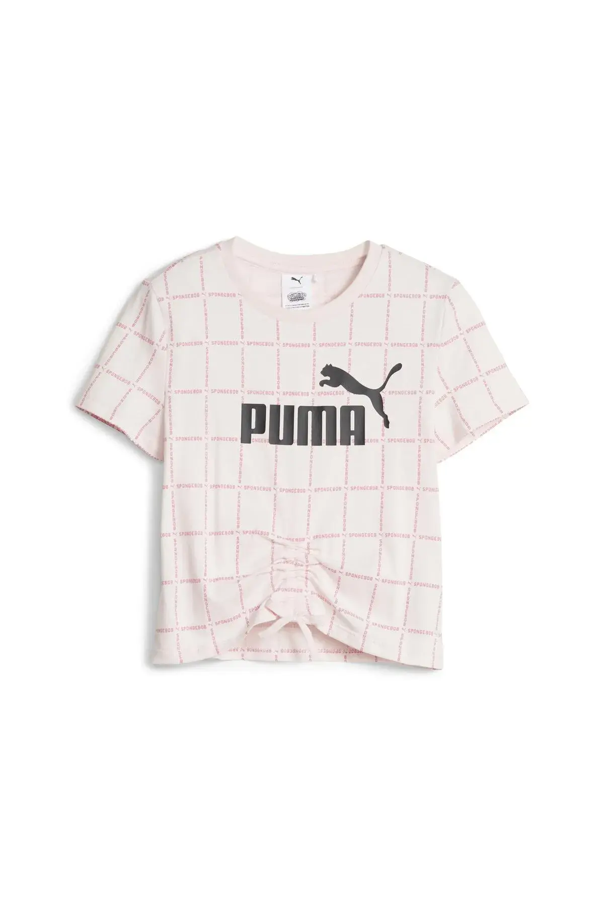 Puma X SPONGEBOB AOP Tee G Pembe Çocuk T-Shirt