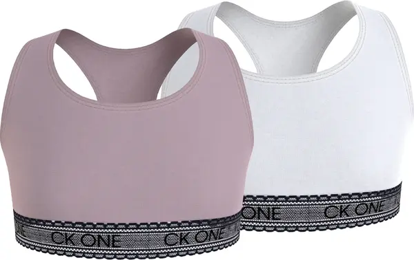 Calvin Klein 2PK BRALETTE-LACE Kadın Pembe Bralet