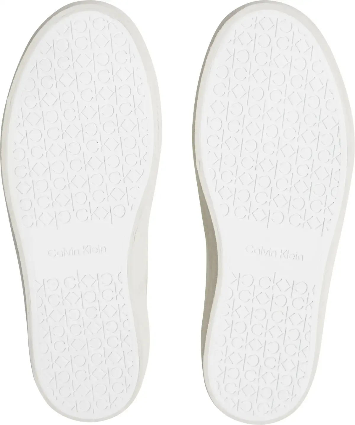 Calvin Klein VULC LACE UP - MONO, 0HM Beyaz Kadın Spor Ayakkabı & Sneaker