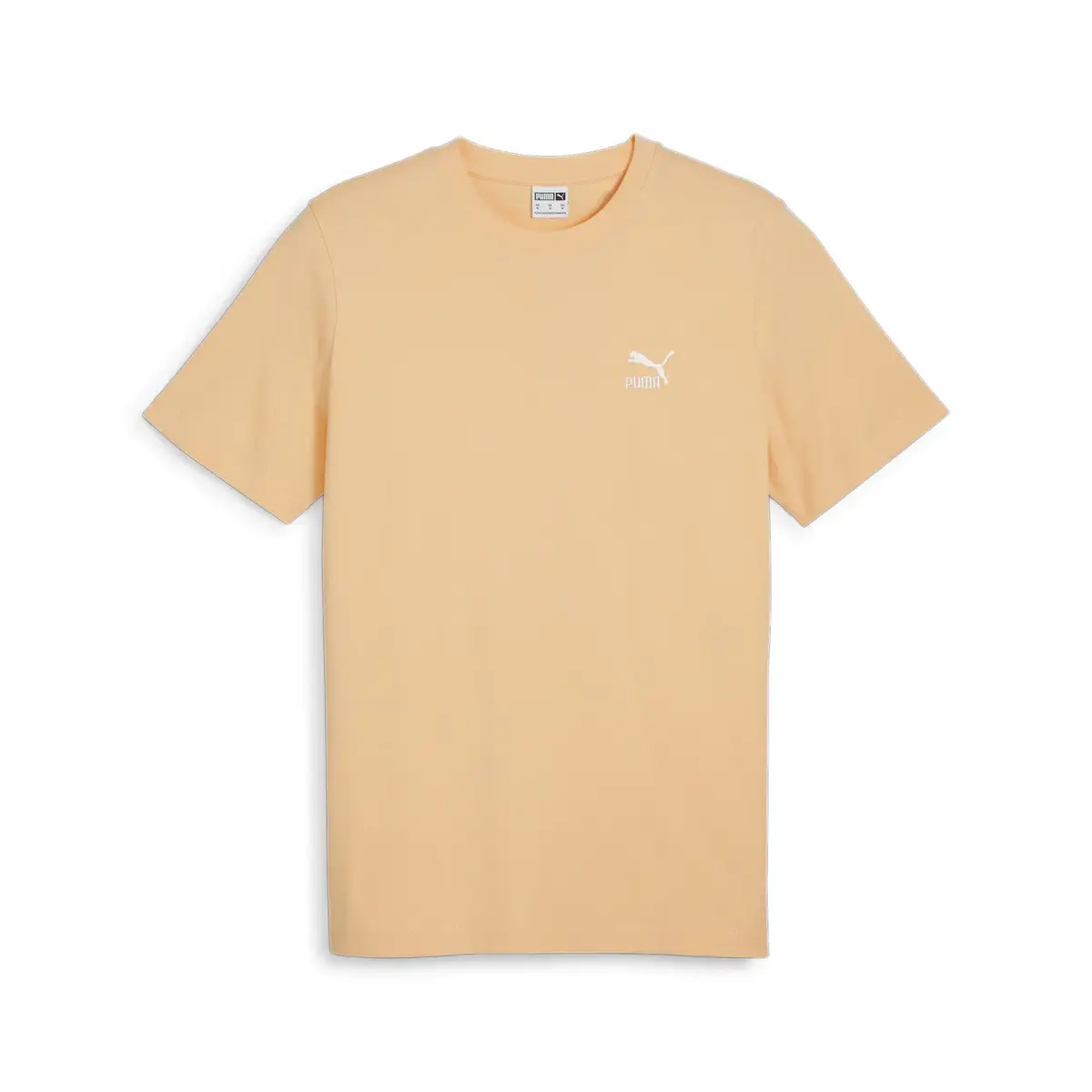 Puma CLASSICS Small Logo Tee Turuncu Erkek T-Shirt