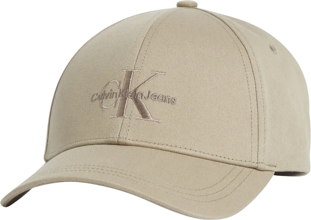 Calvin Klein MONO LOGO EMBRO CAP Erkek Bej Şapka