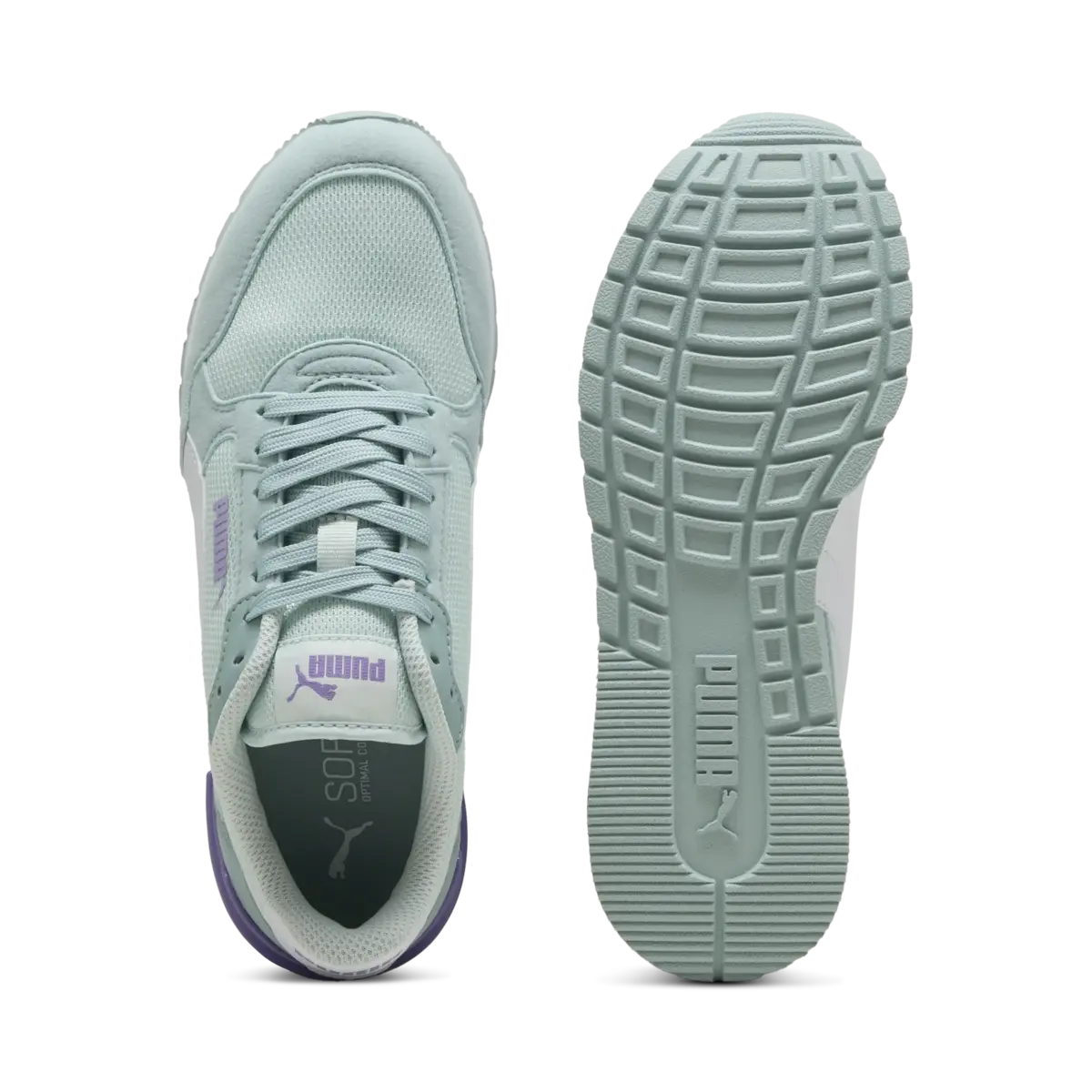 Puma ST Runner v4 Mesh Jr Mavi Unisex Spor Ayakkabı