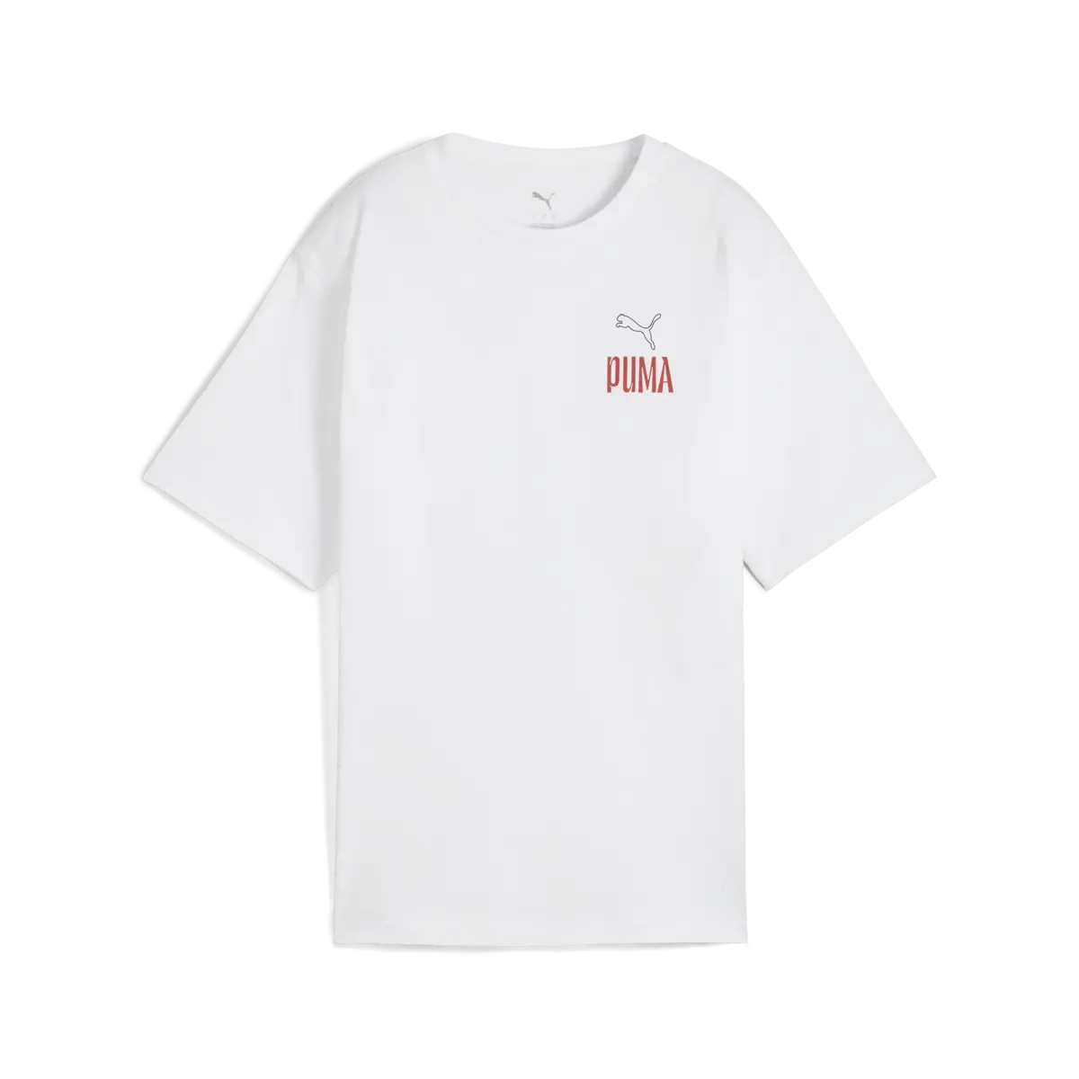 PUMA WARDROBE ESS Graphic Tee Beyaz Kadın T-Shirt