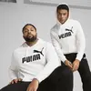 Puma ESS No1 Logo Hoodie Beyaz Erkek Sweatshirt