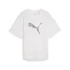 Puma EVOSTRIPE Graphic Tee Beyaz Kadın T-Shirt