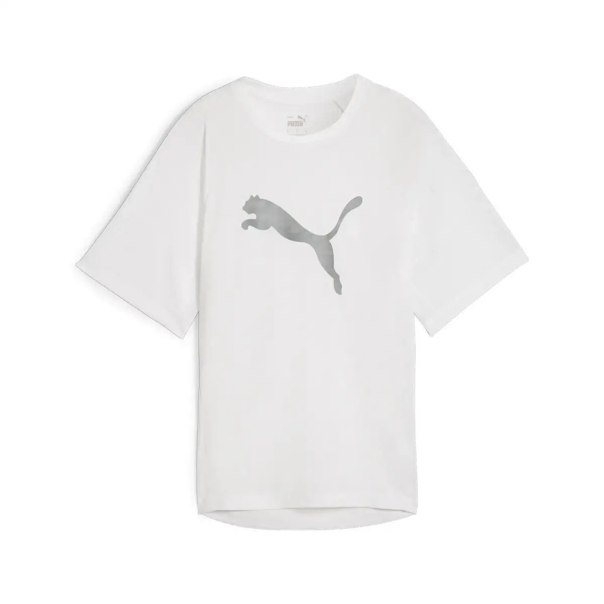 Puma EVOSTRIPE Graphic Tee Beyaz Kadın T-Shirt
