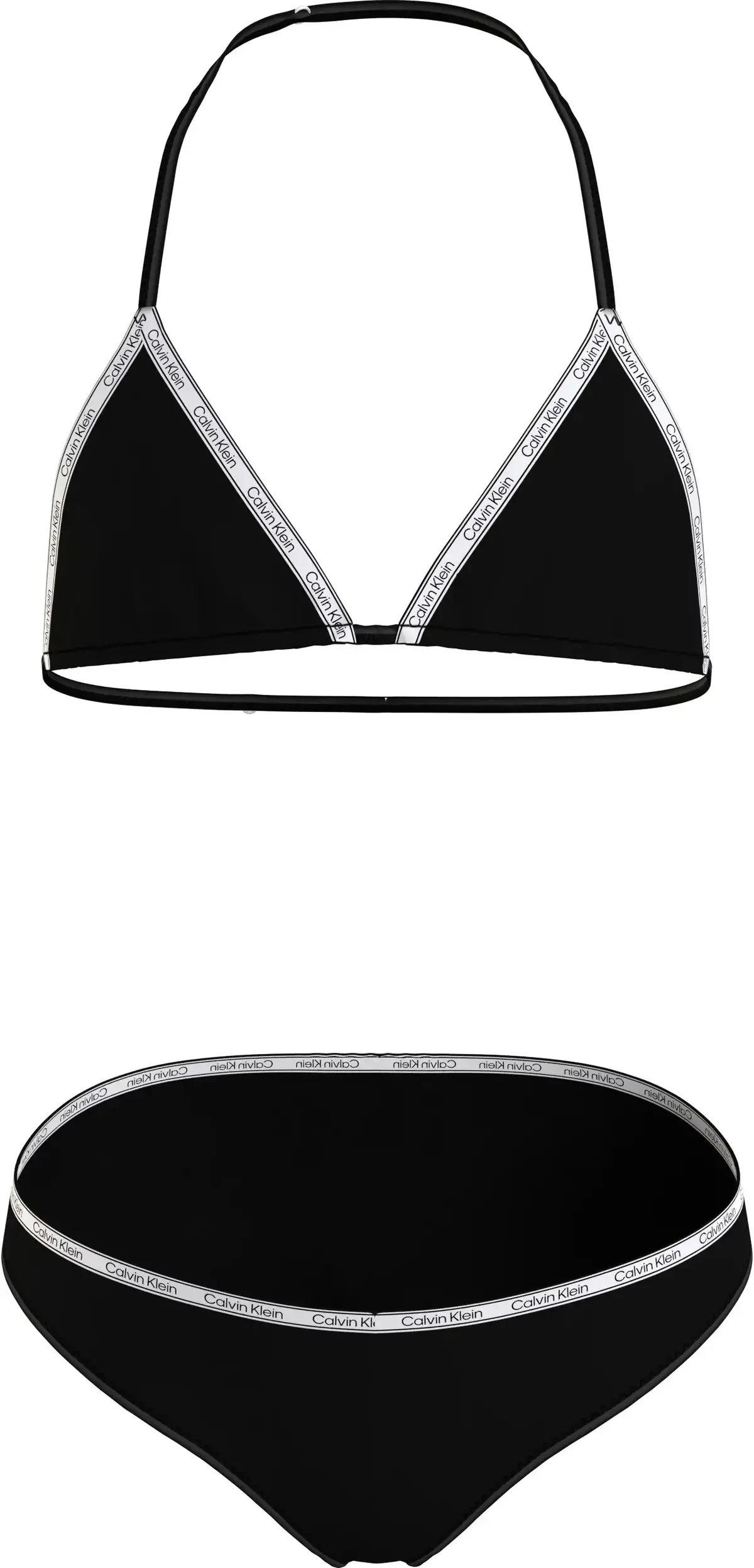 Calvin Klein TRIANGLE BIKINI SET Kadın Siyah Bikini Takımı