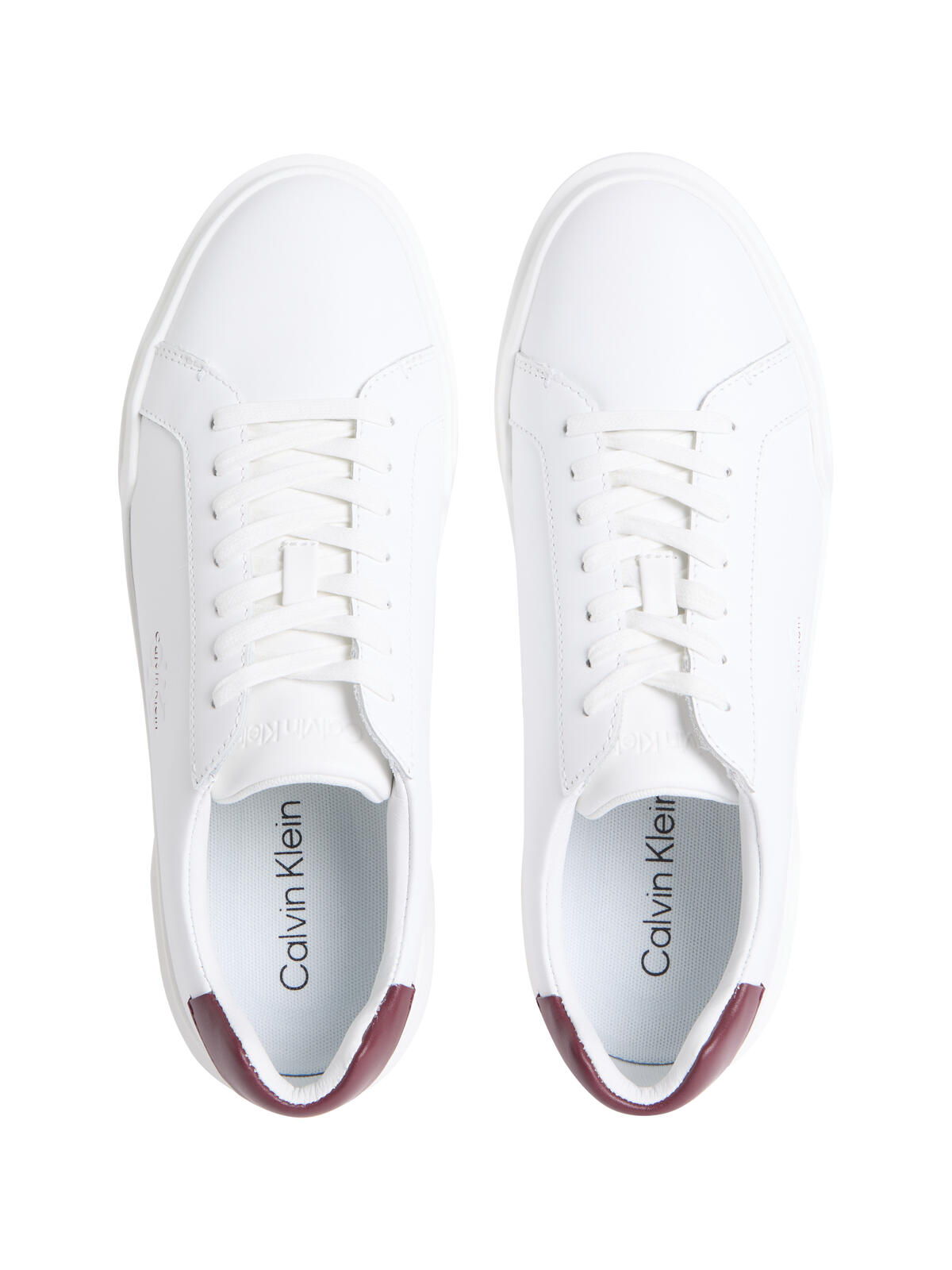 Calvin Klein CHUNKY CUPSOLE LACEUP LTH Beyaz Erkek Günlük Spor Ayakkabı Calvin Klein CHUNKY CUPSOLE LACEUP LTH Beyaz Erkek Günlük Spor Ayakkabı