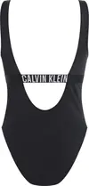 Calvin Klein ONE PIECE FASHION FI, BEH Siyah Kadın Mayo
