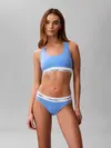 Calvin Klein BRAZILIAN Mavi Kadın Brezilya Usulü Külot