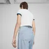 Puma DOWNTOWN Graphic Baby Tee Beyaz Kadın Tişört